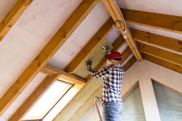 Roofing Insulation Install